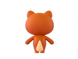 Character056 Rigged Squirrel Modelo 3D