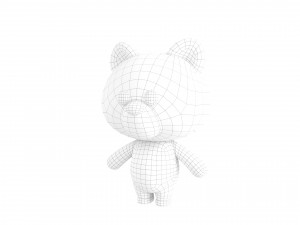 Character056 Rigged Squirrel Modelo 3D
