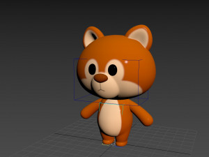 Character056 Rigged Squirrel Modelo 3D