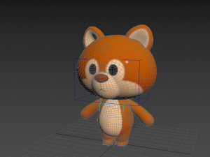 Character056 Rigged Squirrel Modelo 3D