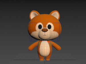 Character056 Rigged Squirrel Modelo 3D