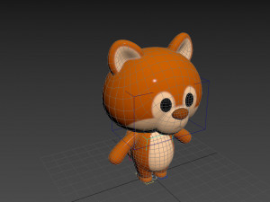 Character056 Rigged Squirrel Modelo 3D