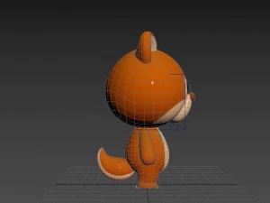 Character056 Rigged Squirrel 3D Model