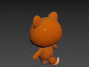 Character056 Rigged Squirrel Modelo 3D