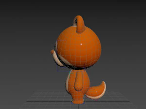 Character056 Rigged Squirrel 3D Model
