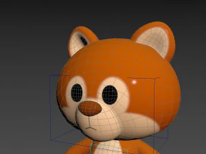 Character056 Rigged Squirrel 3D Model