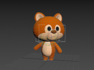 Character056 Rigged Squirrel Modelo 3D