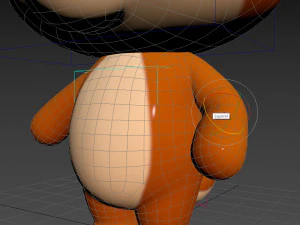 Character056 Rigged Squirrel 3D Model