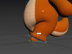 Character056 Rigged Squirrel 3D Model
