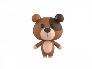 Character057 Dog 3D Model