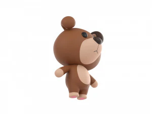 Character057 Dog 3D Model