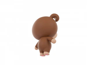 Character057 Dog 3D Model