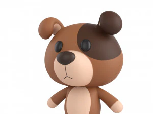 Character057 Dog 3D Model
