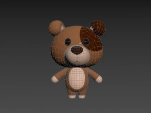 Character057 Dog 3D Model