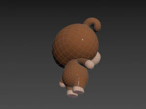 Character057 Dog 3D Model
