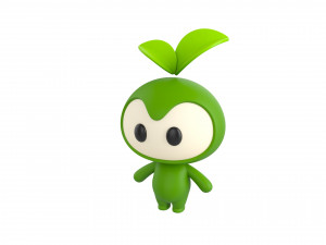 Character058 Mascot 3D मॉडल