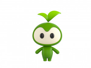 Character058 Mascot 3D Модель