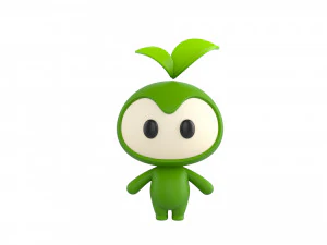 Character058 Mascot 3D Model