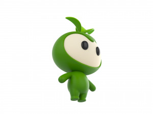 Character058 Mascot 3D Модель