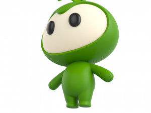 Character058 Mascot 3D Модель