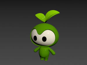 Character058 Mascot 3D Model