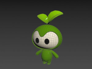 Character058 Mascot 3D Модель