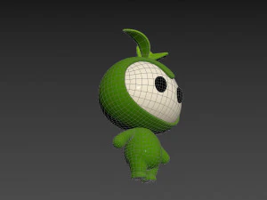 Character058 Mascot 3D Model