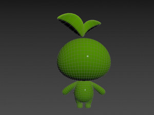 Character058 Mascot 3D Модель