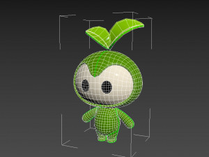 Character058 Mascot 3D Модель