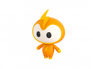 Character059 Mascot 3D Model