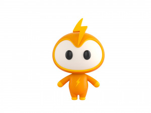 Character059 Mascot 3D 모델