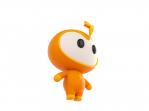 Character059 Mascot 3D 모델