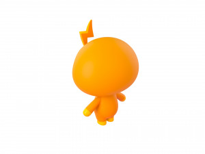 Character059 Mascot 3D 모델