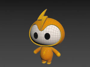 Character059 Mascot 3D Model