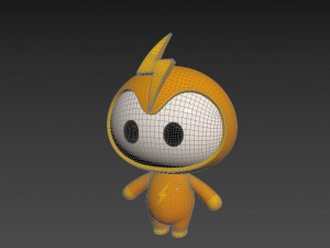 Character059 Mascot 3D 모델