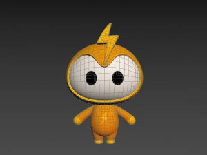 Character059 Mascot 3D Model