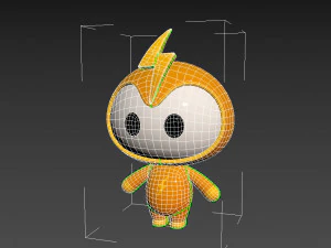 Character059 Mascot 3D Model