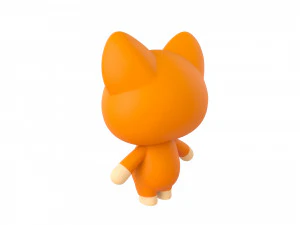 Character060 Rigged Dog 3D Model