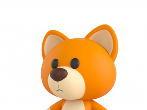 Character060 Rigged Dog 3D Model