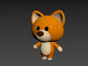 Character060 Rigged Dog 3D Model