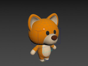 Character060 Rigged Dog 3D Model