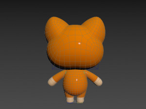 Character060 Rigged Dog 3D Model