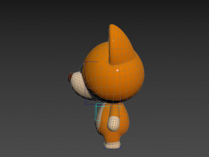 Character060 Rigged Dog 3D Model
