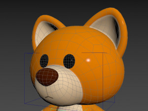 Character060 Rigged Dog 3D Model