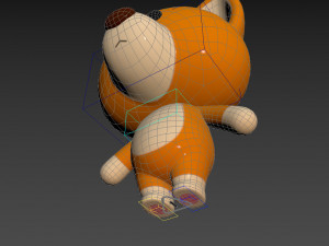 Character060 Rigged Dog 3D Model