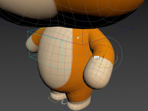 Character060 Rigged Dog 3D Model
