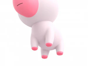 Character061 Unicorn 3D Model
