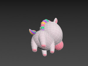 Character061 Unicorn Model 3D