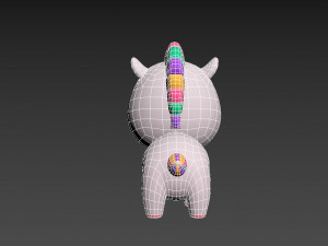 Character061 Unicorn Model 3D