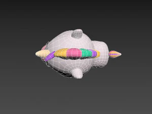 Character061 Unicorn 3D Model